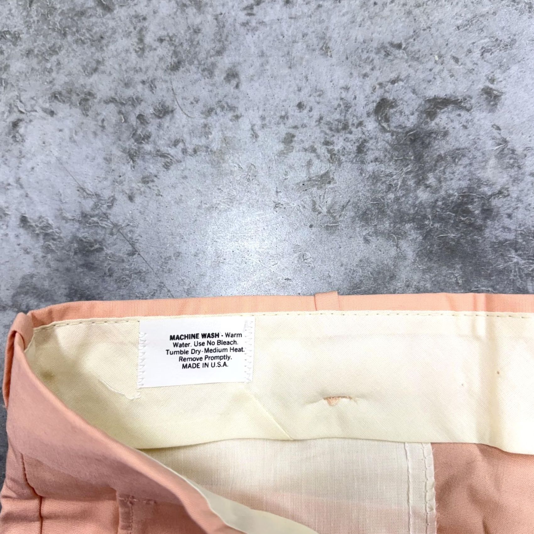 Vintage VINTAGE Newport Bay Shorts Mens 38 Orange Pleated Chino Made In USA Summer Size US 38 / EU 54 - 4 Thumbnail
