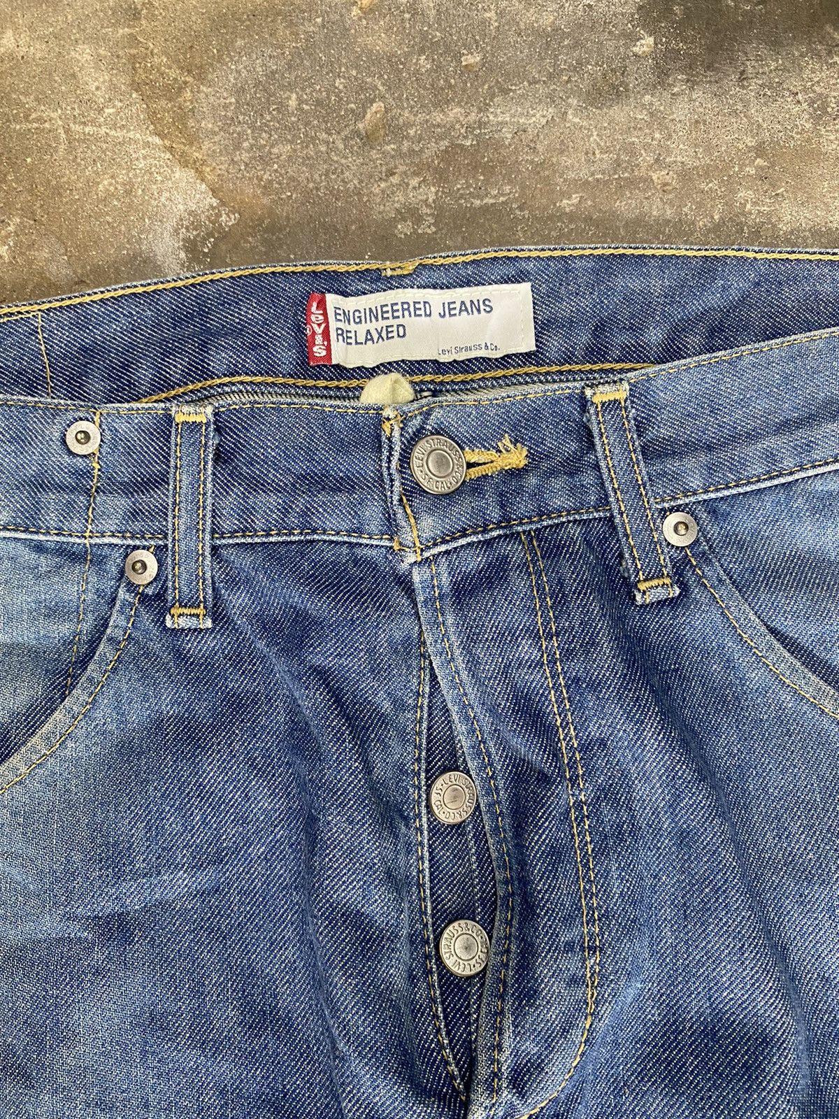 Japanese Brand × Levi's × Vintage Lev’is blue jeans wash japanese brand Size US 30 / EU 46 - 6 Thumbnail
