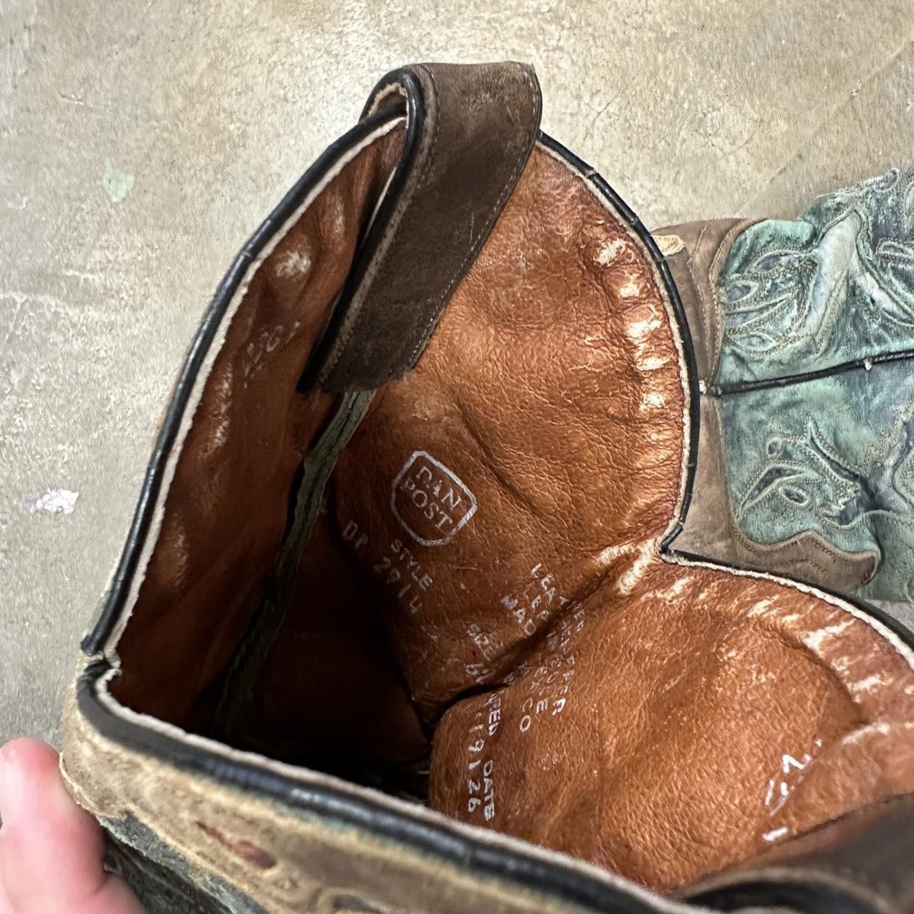 Dan Post Dan Post Women’s Cowboy Boots Bluebird Snip Toe Size 6.5 Size US 6.5 / IT 36.5 - 5 Thumbnail
