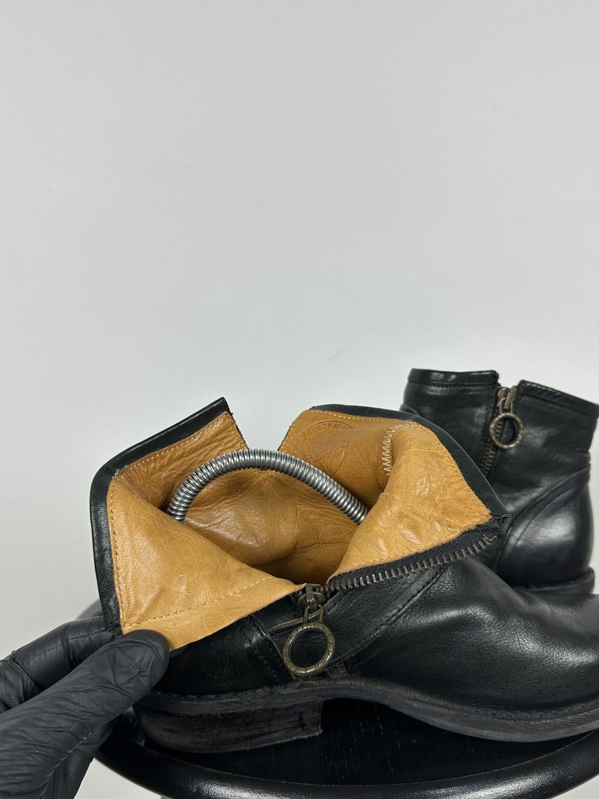 Fiorentini + Baker Fiorentini + Baker Carnaby Chad Black Leather Biker Boots Size US 7 / IT 37 - 21 Thumbnail