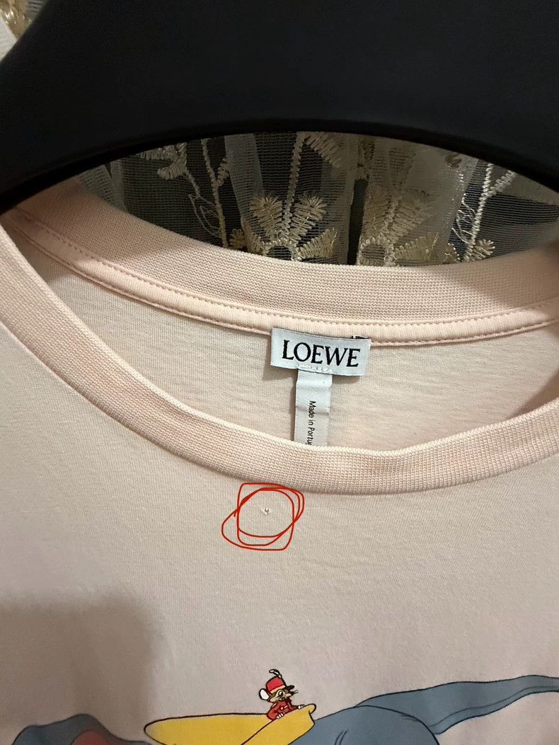Loewe LOEWE Dumbo short sleeve T-shirt Size XS / US 0-2 / IT 36-38 - 4 Thumbnail