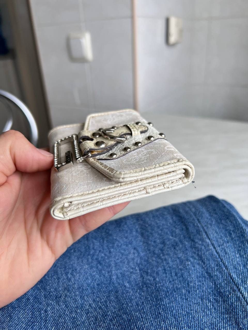Guess Y2k GUESS 2000s Monogram Wallet Size ONE SIZE - 4 Thumbnail