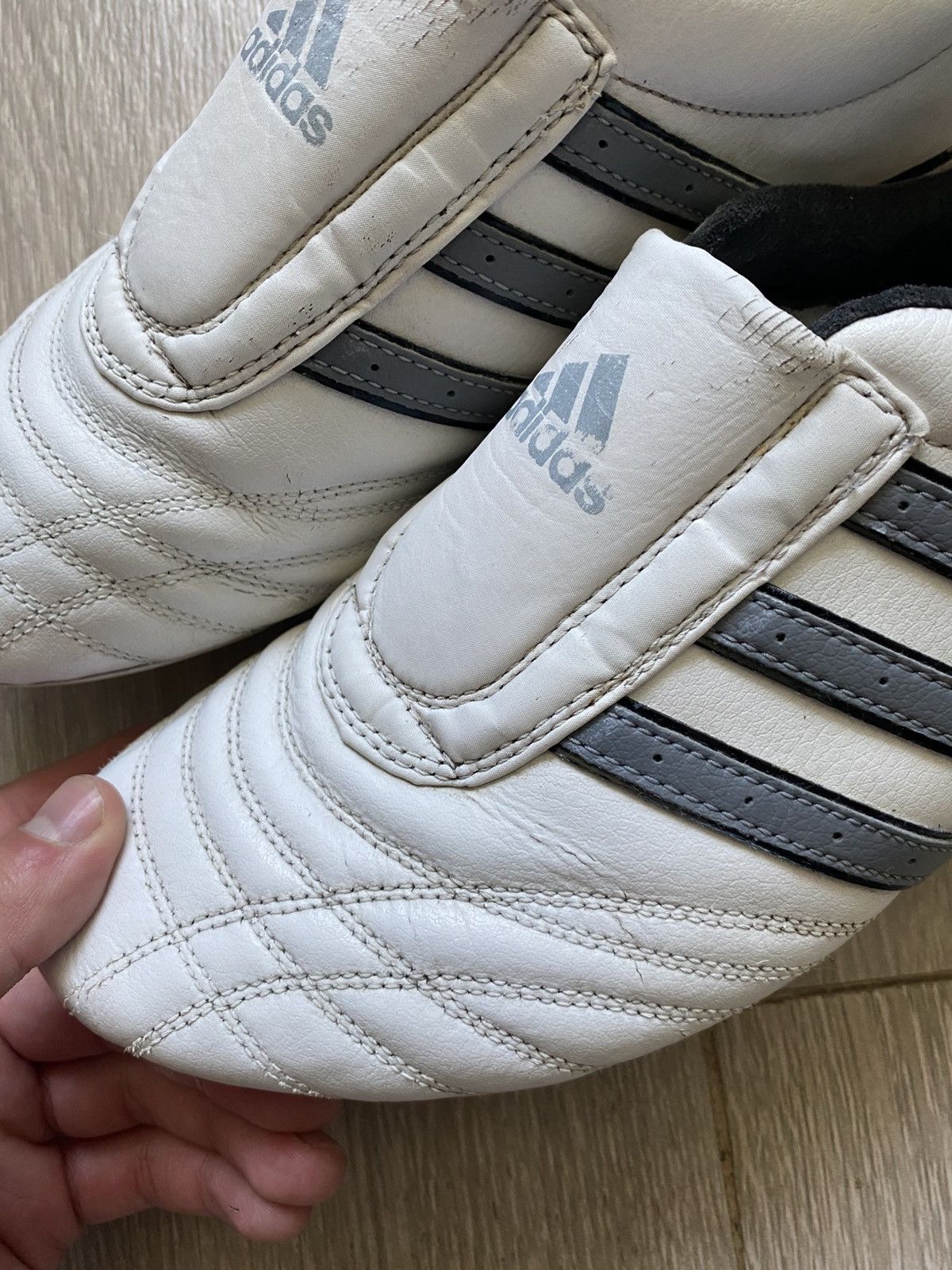 Adidas ADIDAS TAEKWONDO VINTAGE SNEAKERS STREETWEAR Y2K RAP OPIUM Size US 8.5 / EU 41-42 - 6 Thumbnail