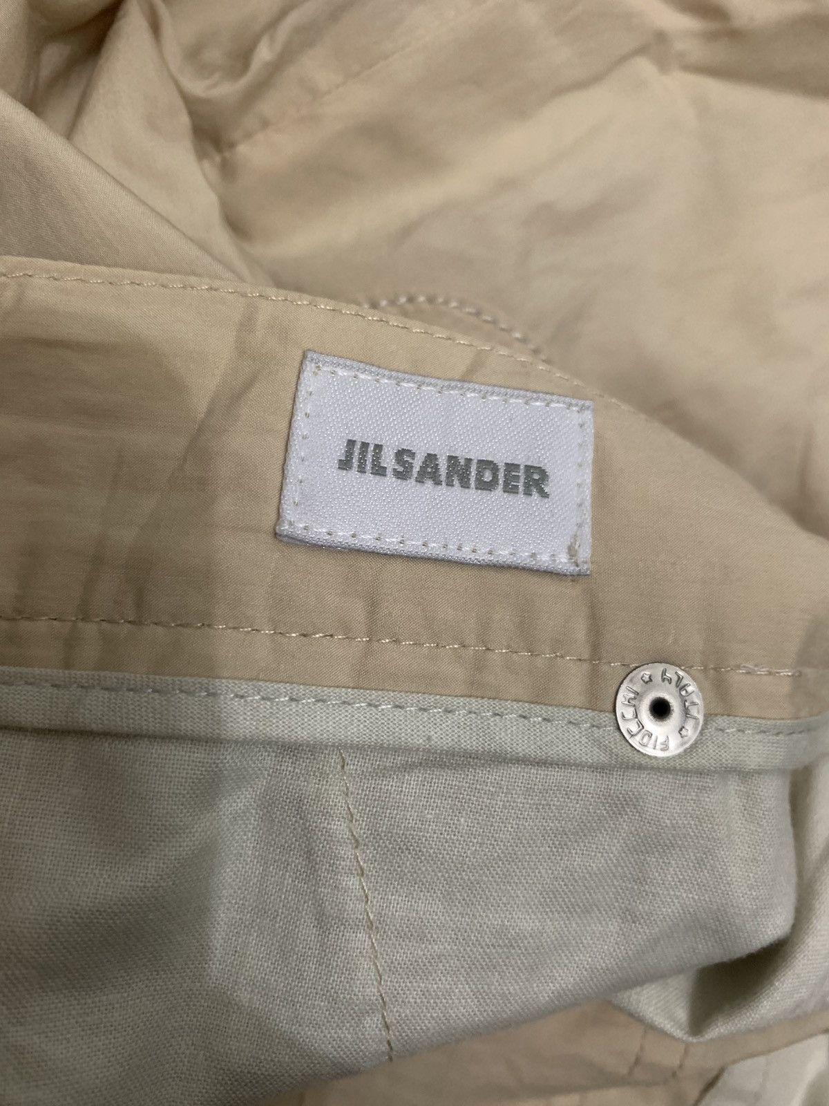 Jil Sander Jil Sander By Raf Simons Beige Chino Pants Size US 36 / EU 52 - 5 Thumbnail