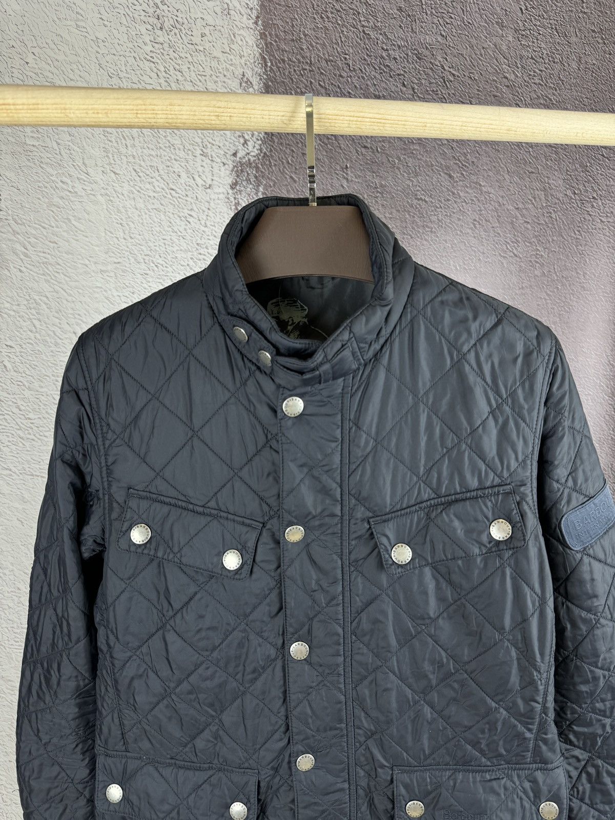 Barbour Barbour International Ariel vintage quilted nylon jacket Size US M / EU 48-50 / 2 - 10 Thumbnail