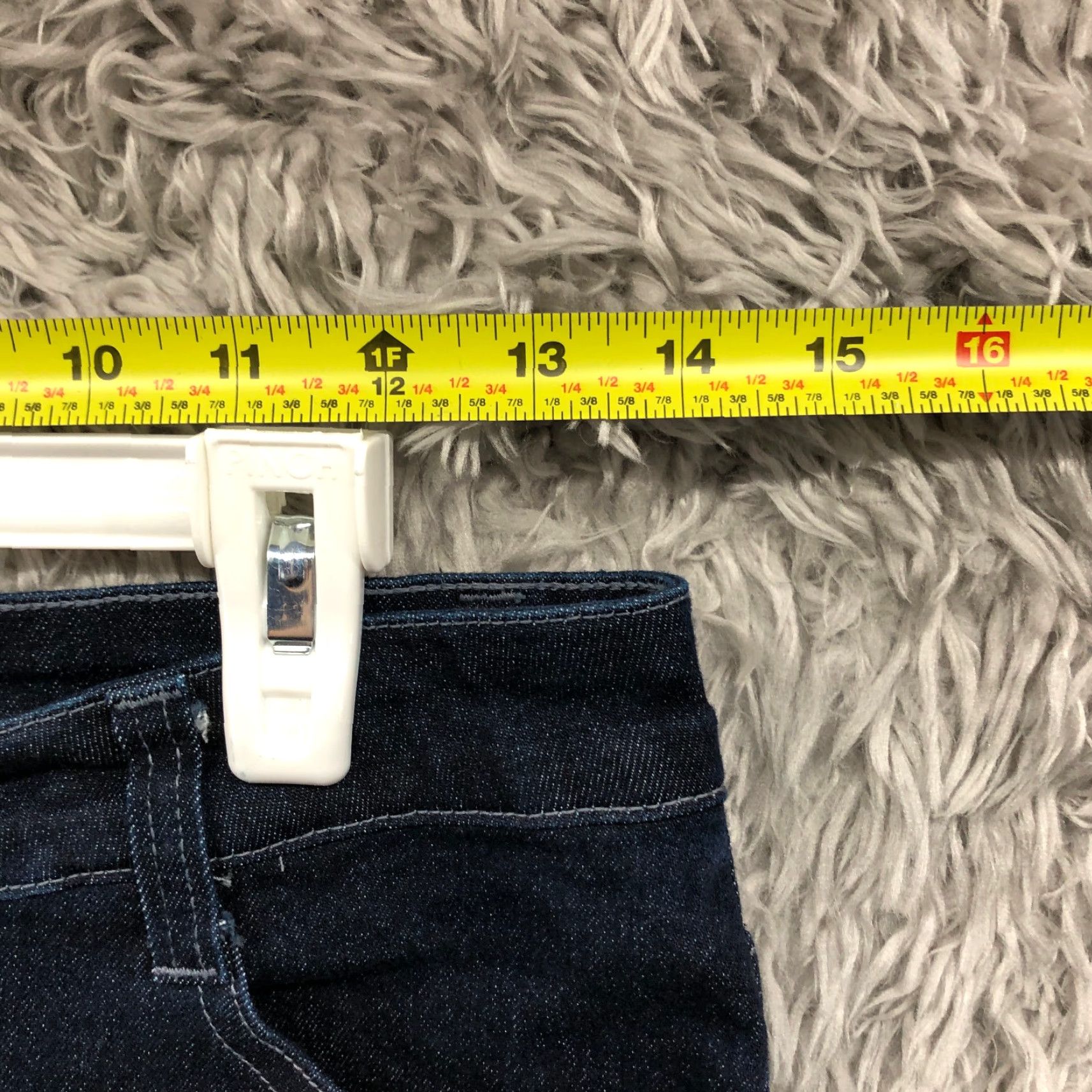 Vintage Apparel Collection Jeans Size 6 Womens Mid Rise Dark Wash Blue Denim Jeans Womens Slim Skinny 5-Pocket Modern Classic Size 28" / US 6 / IT 42 - 2 Thumbnail
