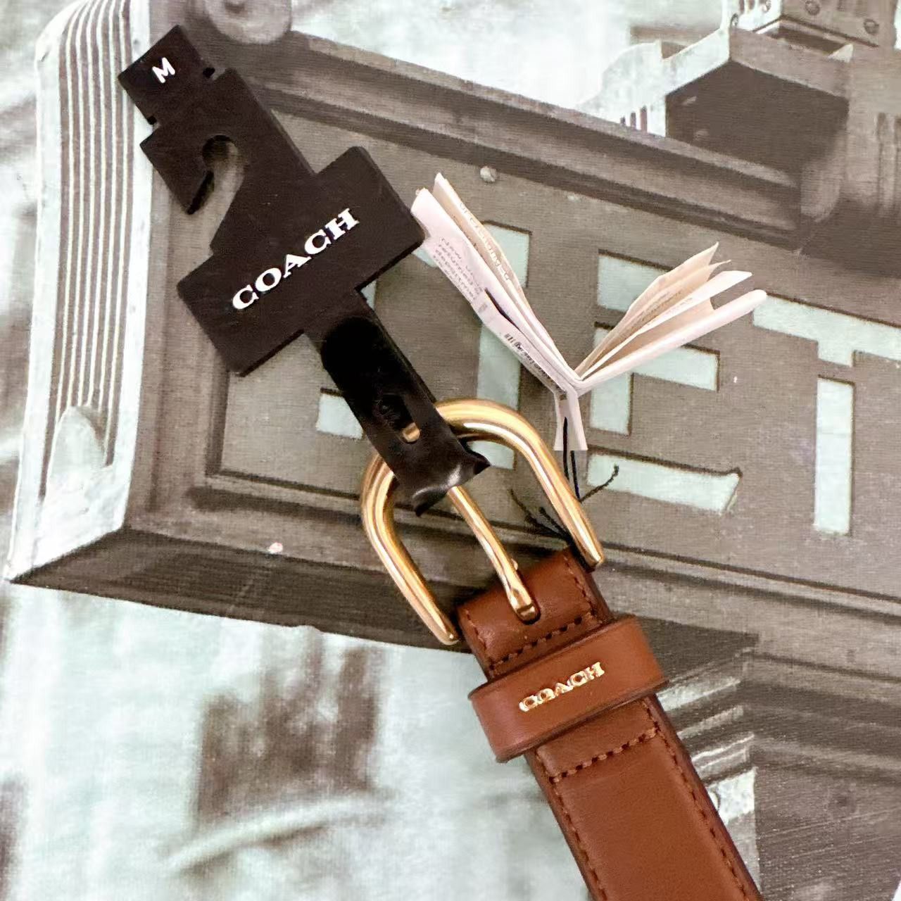 Coach Coach F78180 Brown Classic Belt Size ONE SIZE - 4 Thumbnail