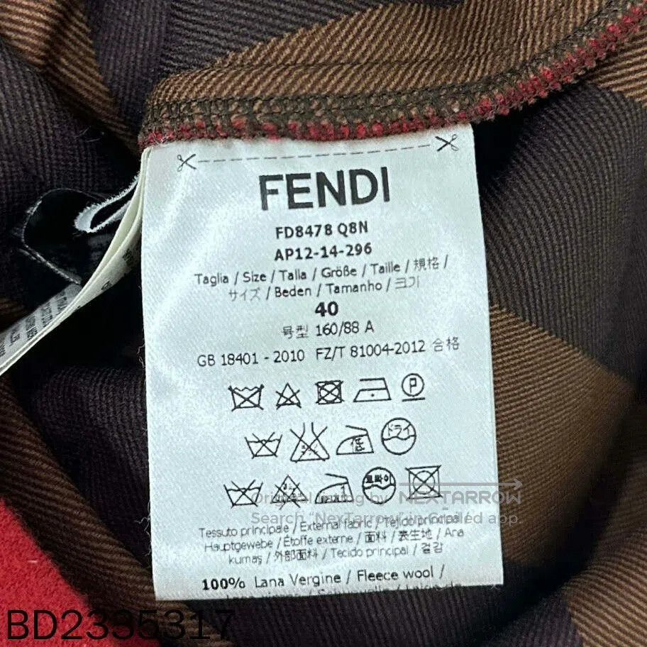 Fendi FENDI Sleeveless Red Dress. Size US S / EU 44-46 / 1 - 6 Thumbnail