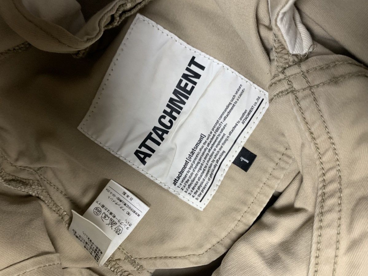 Attachment Japanese brand ATTACHMENT flared chinos unique Size US 31 - 6 Thumbnail
