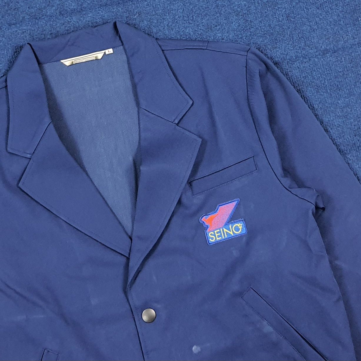 Japanese Brand Vintage Seino Transportation Japan Workwear Jacket C302N4 Size US M / EU 48-50 / 2 - 2 Thumbnail