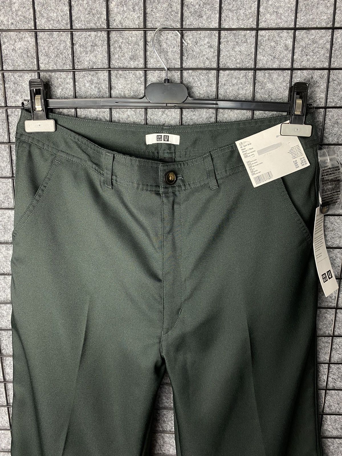 Uniqlo Uniqlo Casual Tailored Twill Wide Trousers Pants Size 29” Size 29" - 2 Thumbnail