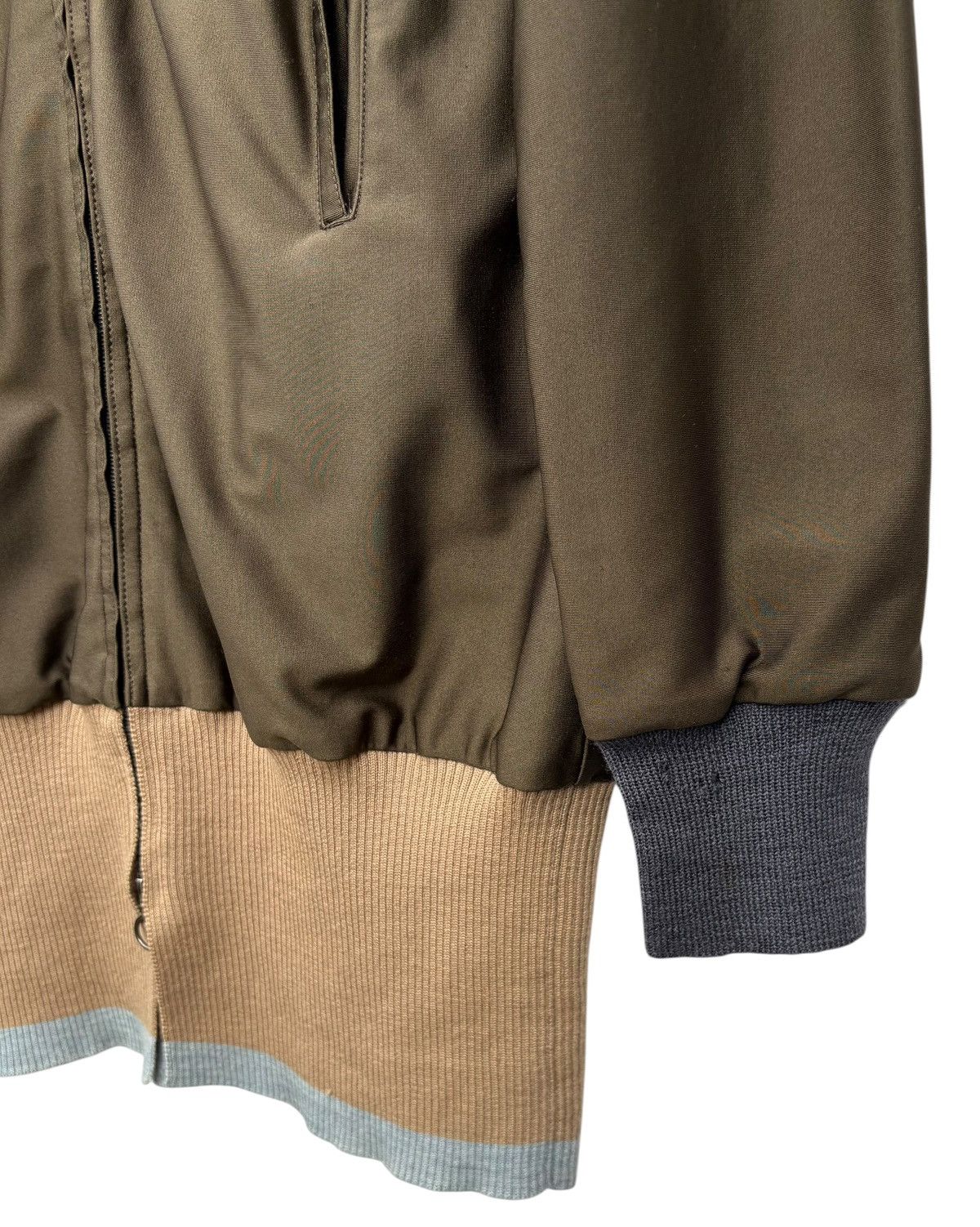 Yohji Yamamoto Yohji Yamamoto Femme Jersey Bomber Sweater Size M / US 6-8 / IT 42-44 - 6 Thumbnail