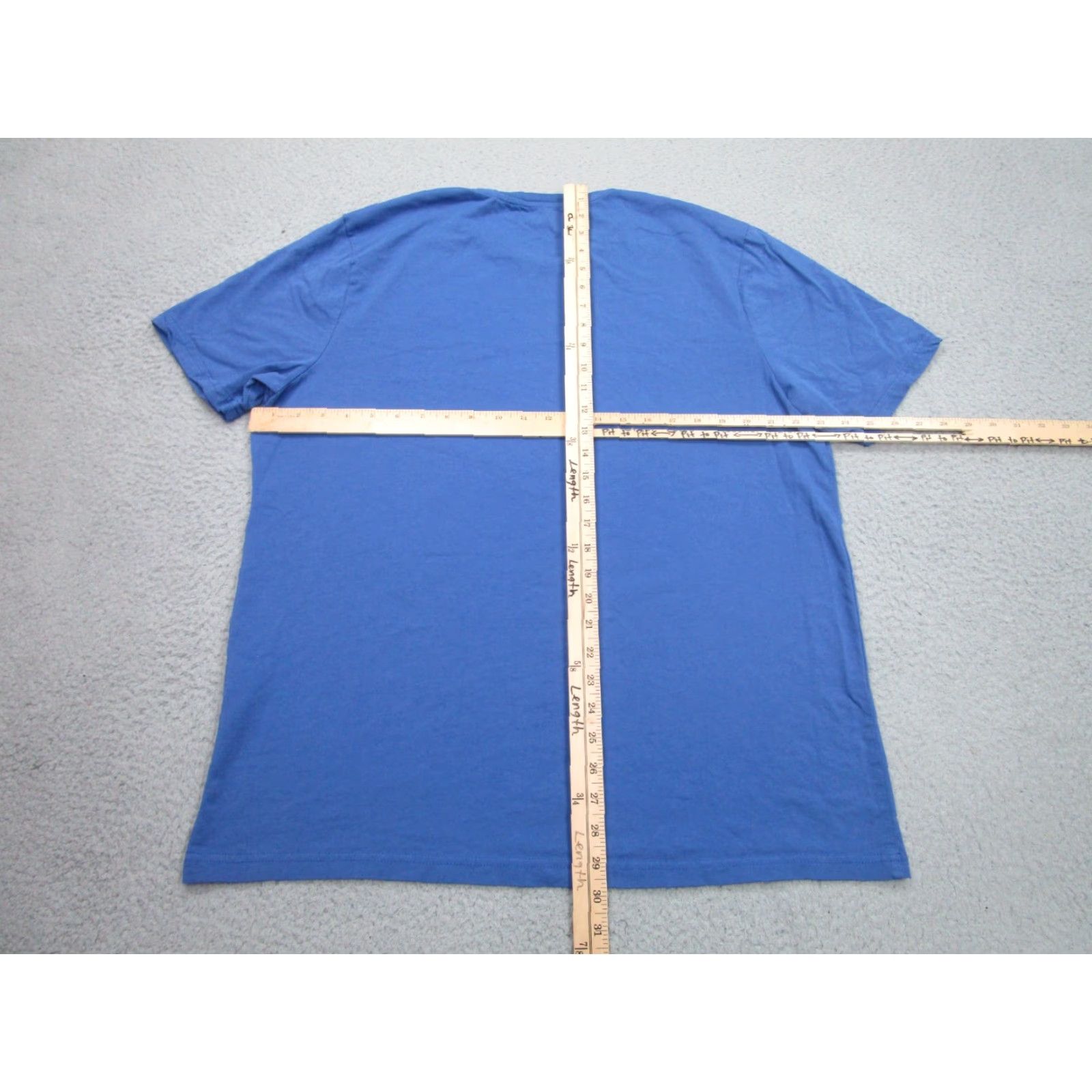 Mavi Mavi Blue Sharks T-Shirt Mens 2XL Short Sleeve Regular Fit Cotton Size US XXL / EU 58 / 5 - 6 Thumbnail