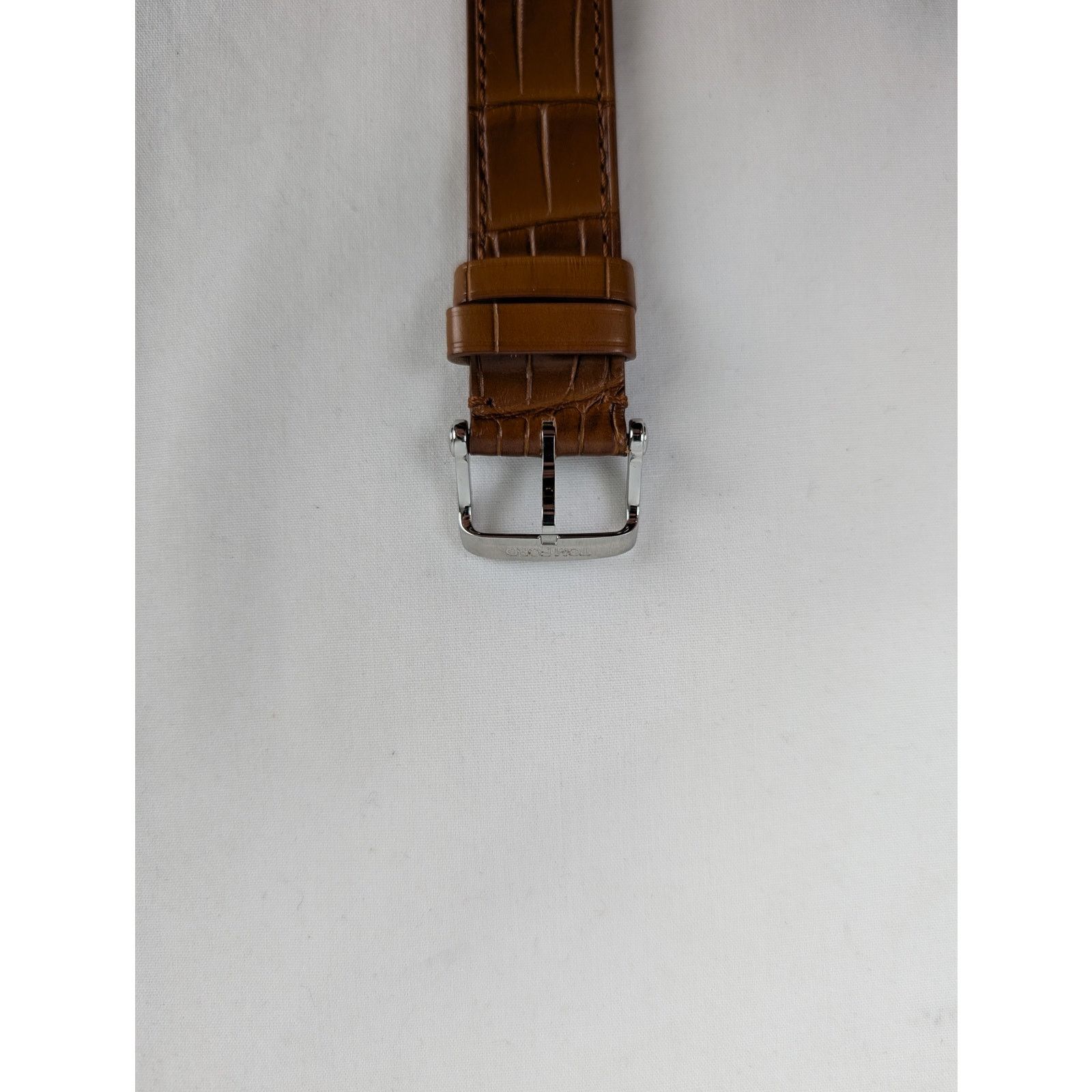 Tom Ford o1rshd1 Size: OS/ Alligator Buckle Watch Straps 19mm Brushed Size ONE SIZE - 3 Thumbnail