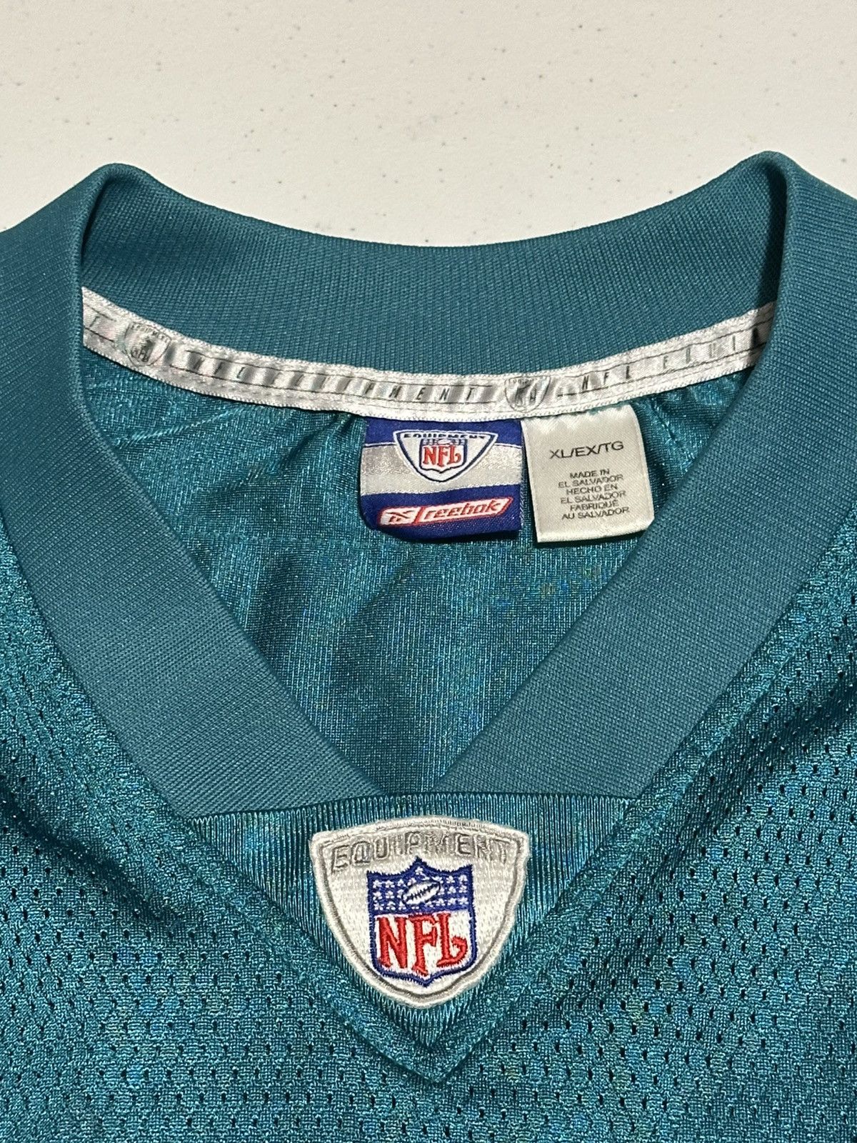 Reebok Vintage Miami Dolphins NFL Football Jersey Size US XL / EU 56 / 4 - 4 Thumbnail