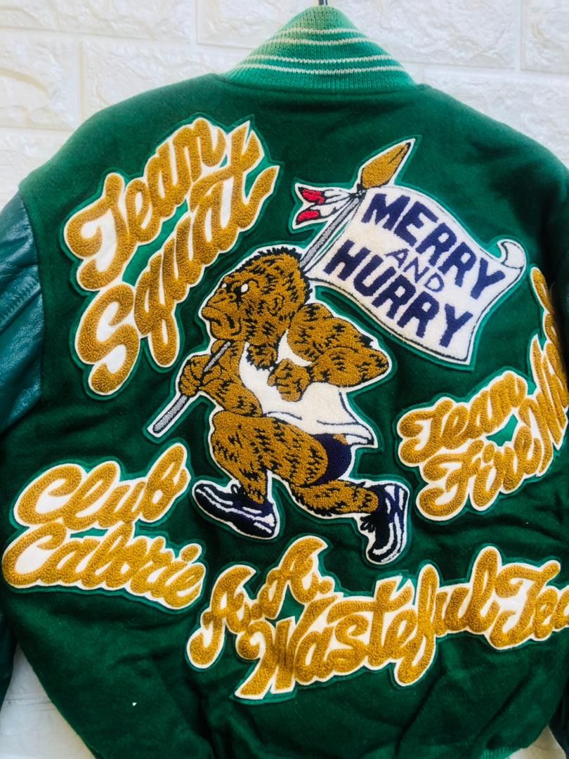 Japanese Brand × Vintage Vintage 60s Catchball Designer Fashion Style Varsity Jacket Size US L / EU 52-54 / 3 - 4 Thumbnail