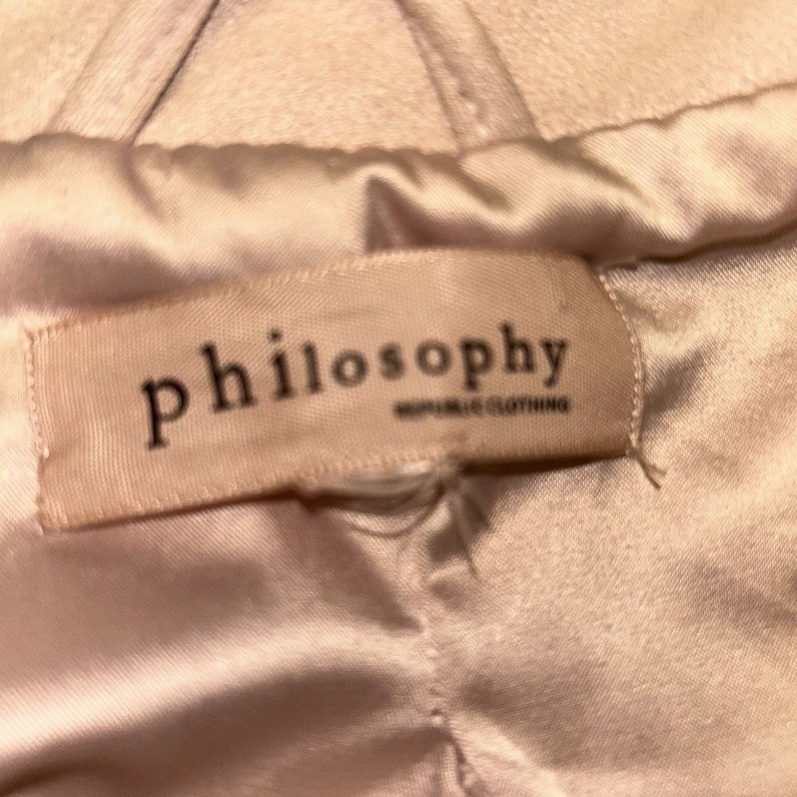 & Other Stories Philosophy Womens Faux Leather Long Sleeve Jacket Pink XL Size XL / US 12-14 / IT 48-50 - 7 Thumbnail