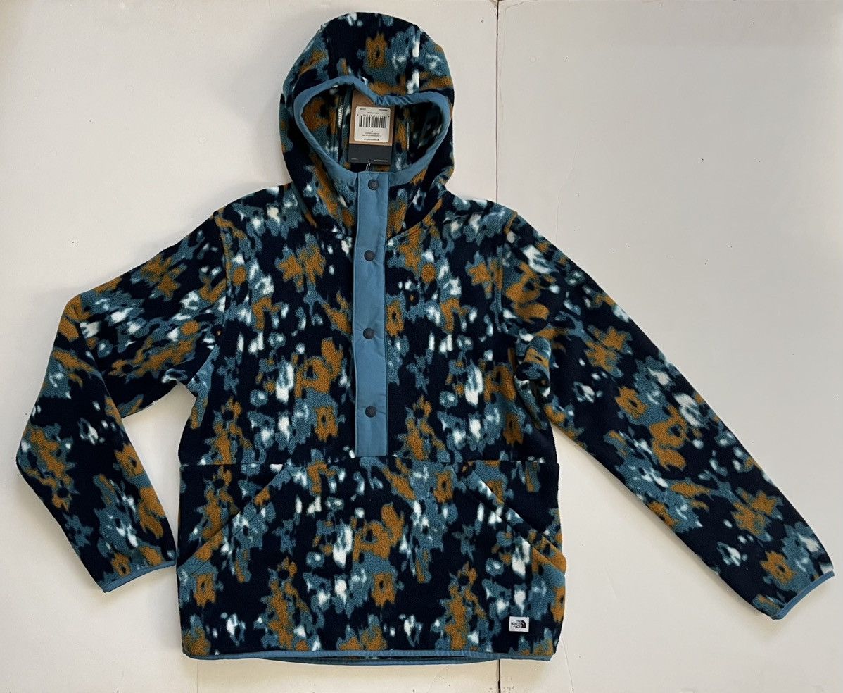 The North Face North Face 1/4 Snap Carbondale Fleece Hood, Camo Print, NWT Size US M / EU 48-50 / 2 - 2 Thumbnail