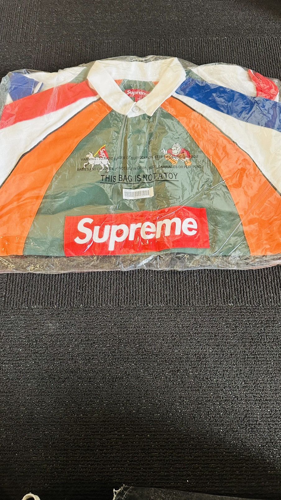 Supreme SS24 Supreme S/S rugby jersey (XXL) Size US XXL / EU 58 / 5 - 1 Thumbnail