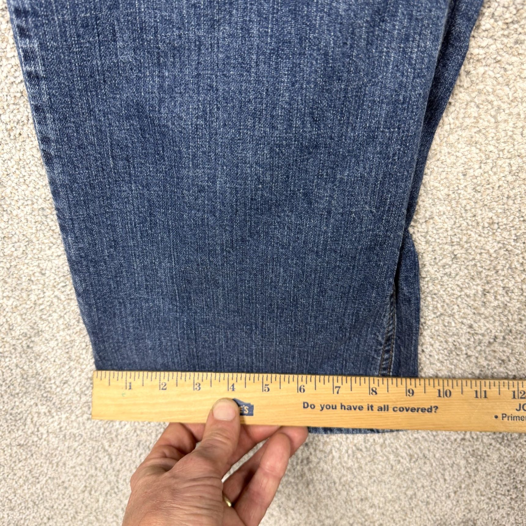 Vintage Levi Strauss Signature Jeans Mens 38x32 Blue Bootcut Stretch Denim Classic Size US 38 / EU 54 - 3 Thumbnail