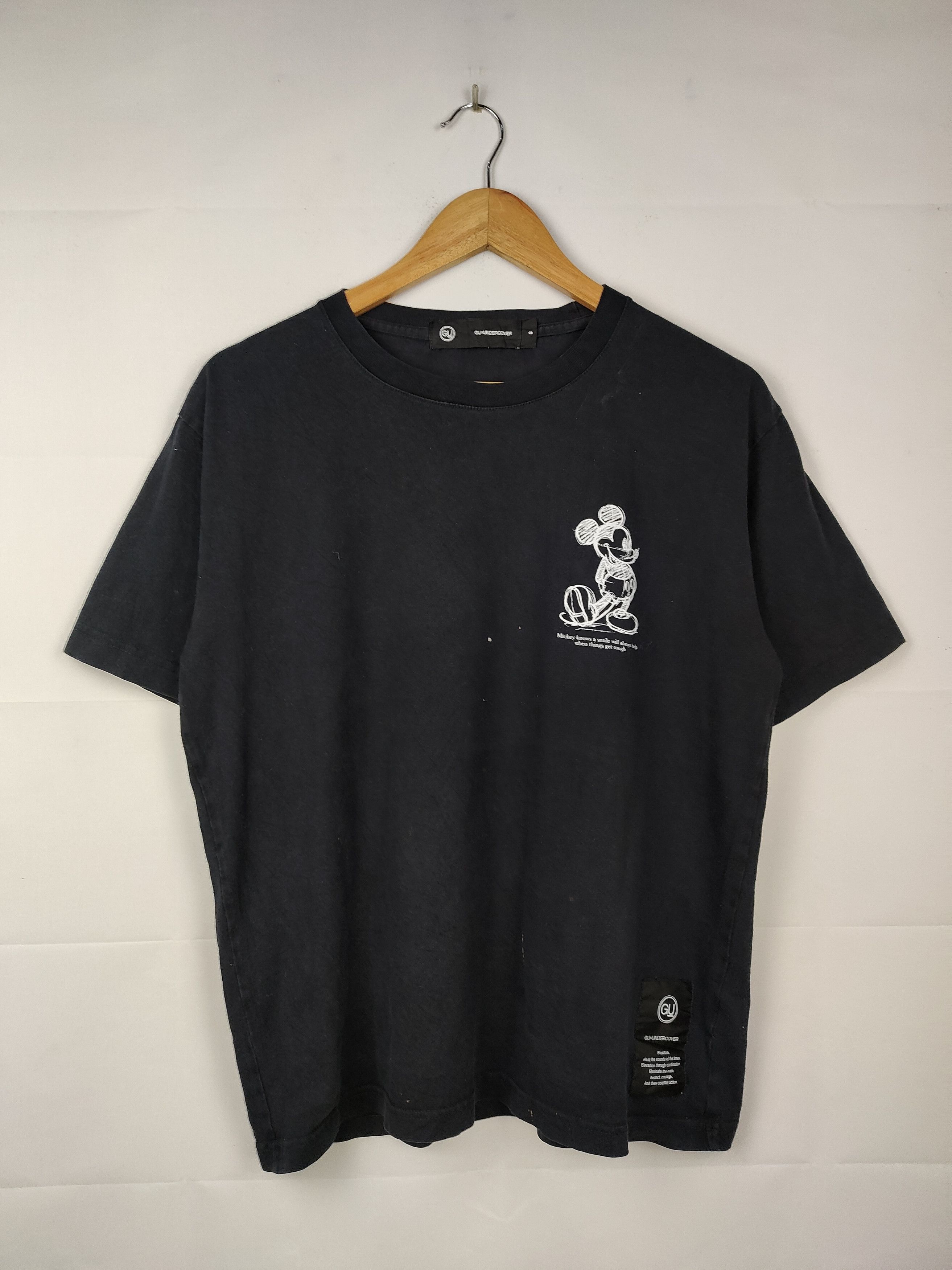 GU × Undercover GU Undercover Mickey Mouse Shirt Size US S / EU 44-46 / 1 - 2 Thumbnail