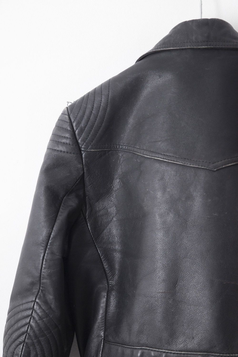 Vintage Vintage 1980's black/red leather biker jacket Size US S / EU 44-46 / 1 - 4 Thumbnail