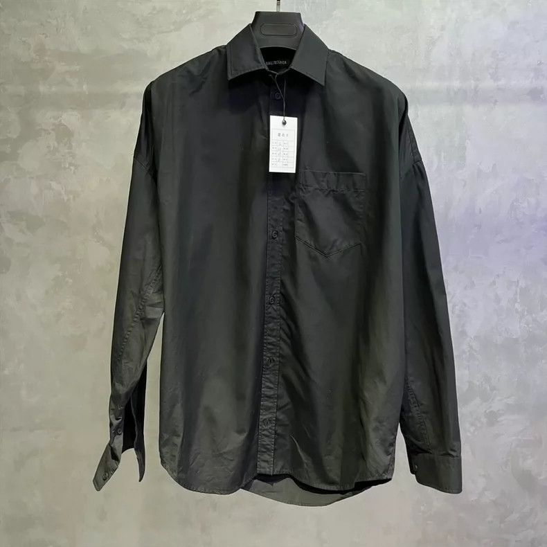 Balenciaga Balenciaga size 36 Solid single-breasted long sleeve shirt Size US S / EU 44-46 / 1 - 1 Thumbnail