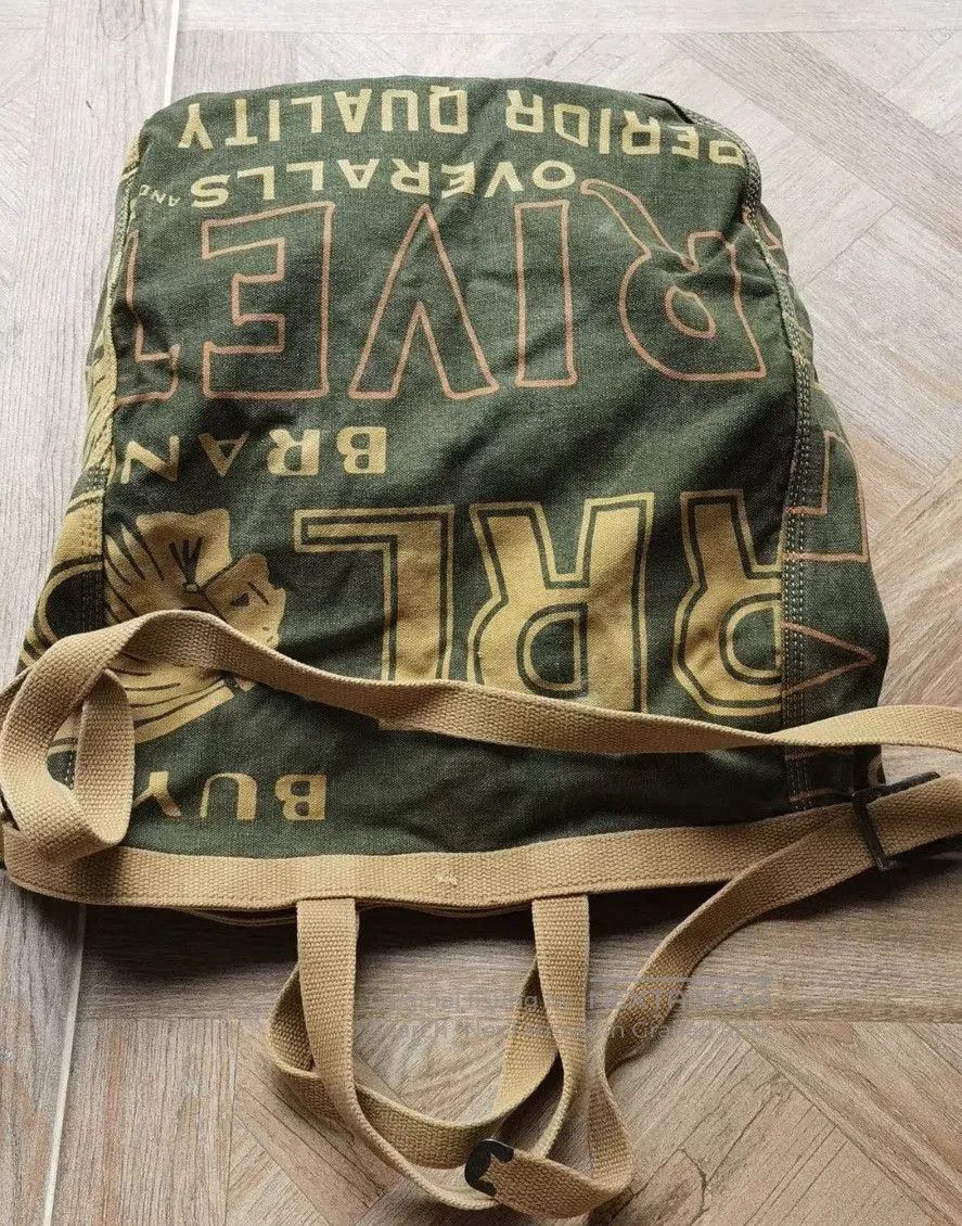 RRL Ralph Lauren rare vintage military tote bag. Size ONE SIZE - 3 Thumbnail