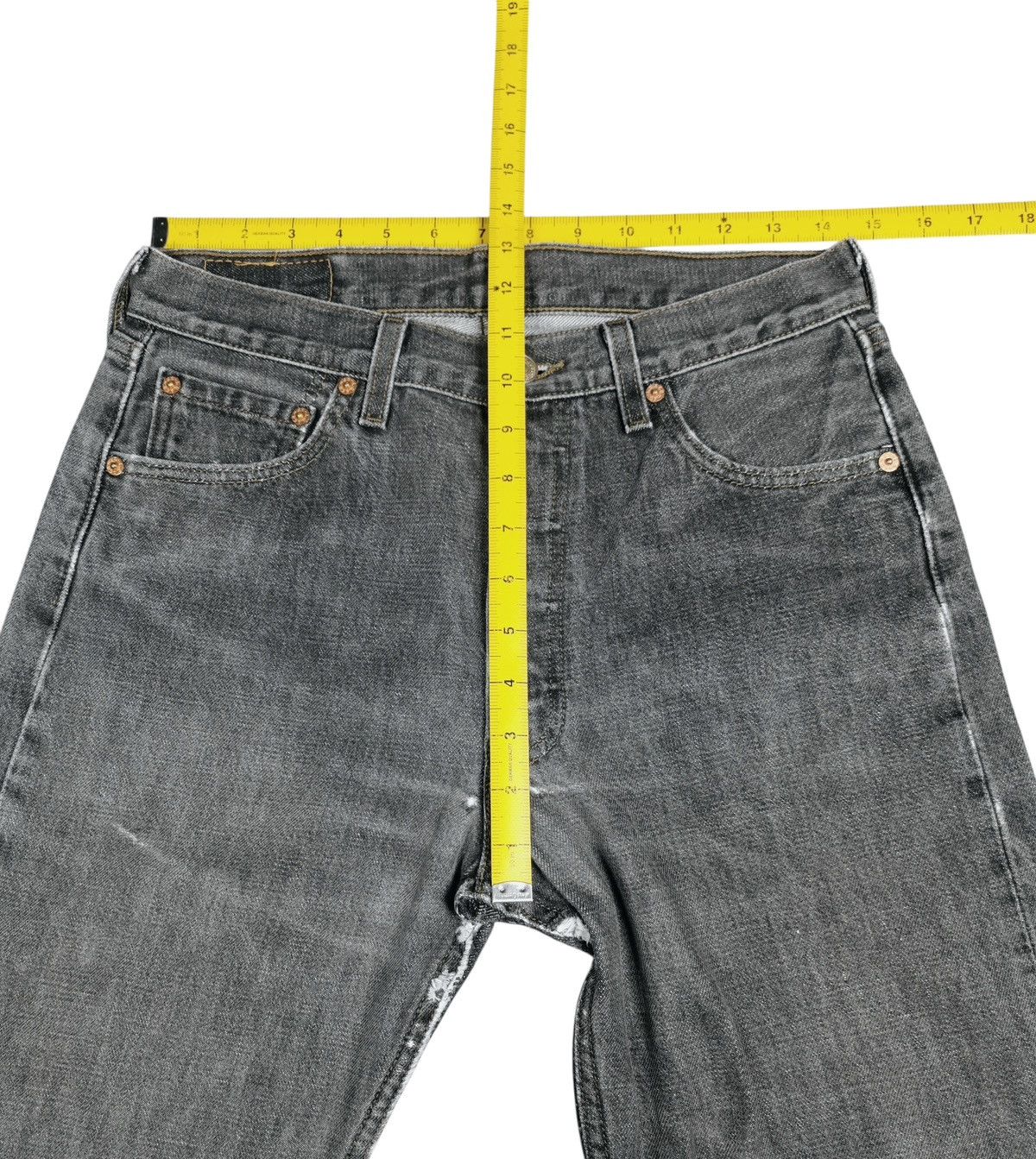 Levi's Vintage Levis 501 Jeans 29x32.5 🟦 Made In USA Size US 29 - 10 Thumbnail