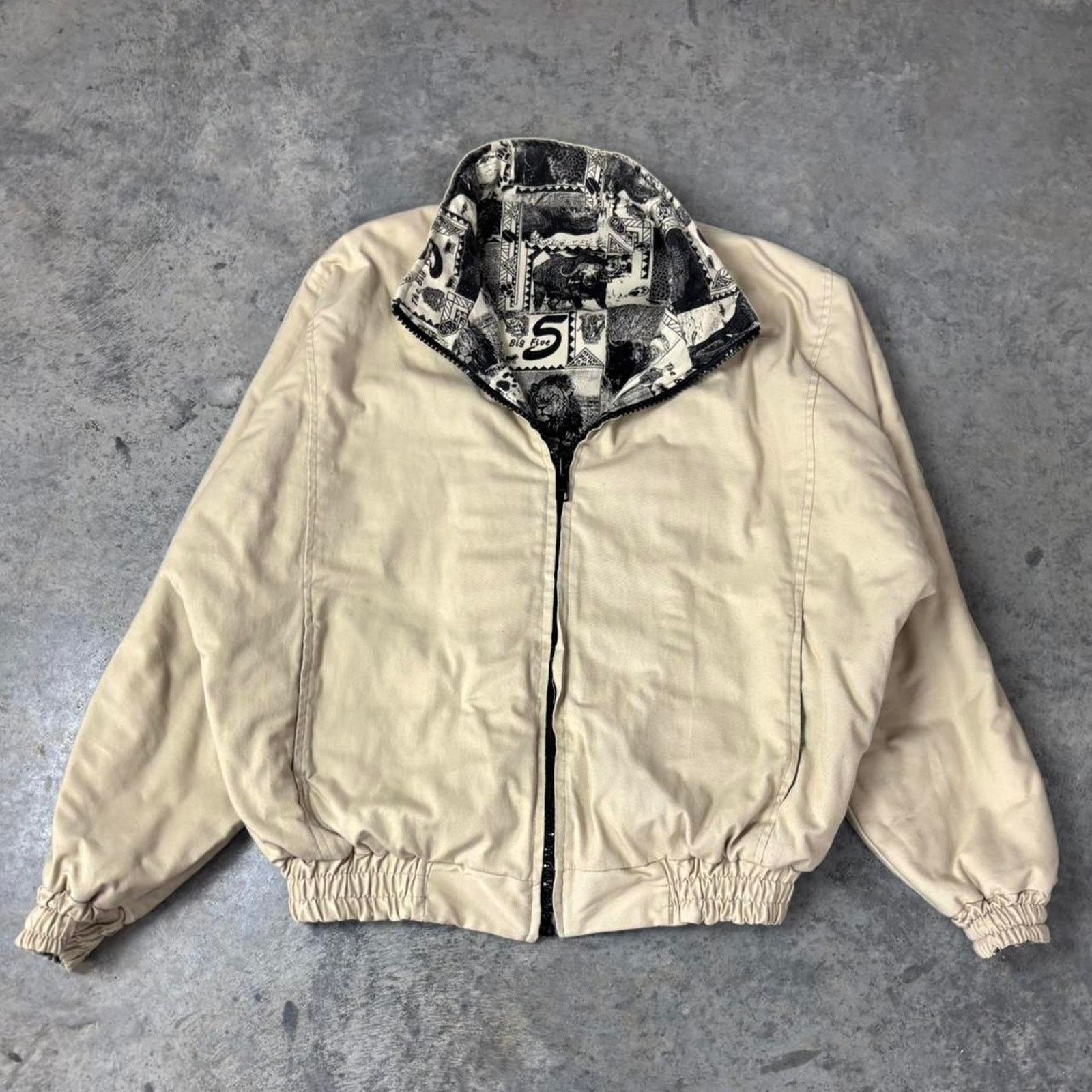 Vintage 90s Reversible Detroit Style Jacket Size US L / EU 52-54 / 3 - 3 Thumbnail