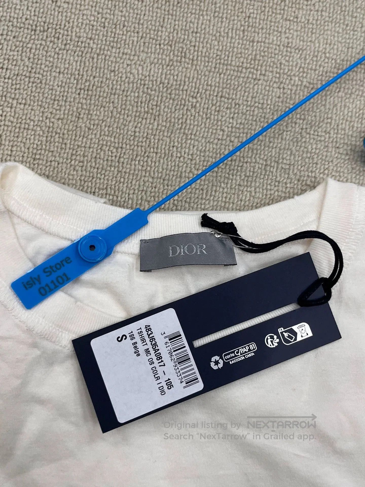 Dior Dior Relaxed-Fit Bobby T-Shirt for Men. Size US S / EU 44-46 / 1 - 5 Thumbnail