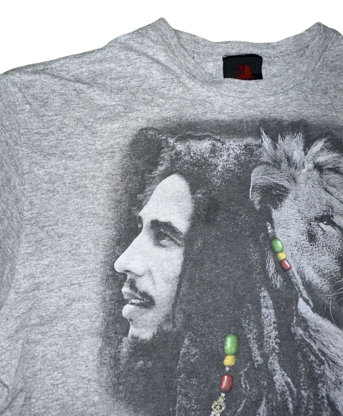 Band Tees × Vintage 2000s Bob Marley Tee Size US XL / EU 56 / 4 - 1 Thumbnail