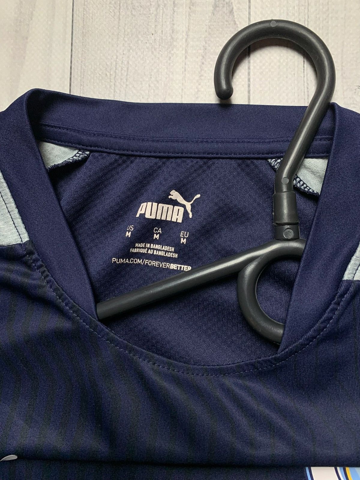 Vintage Vintage Manchester City puma training shirt jersey size M Size US M / EU 48-50 / 2 - 3 Thumbnail