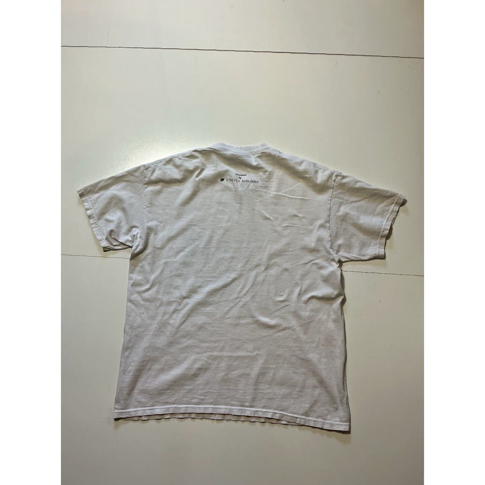 Lee VINTAGE Lee Infiniti US Open 1997 Tennis Graphic White Short Sleeve T-Shirt Sz.L Shirt Mens Size US L / EU 52-54 / 3 - 3 Thumbnail
