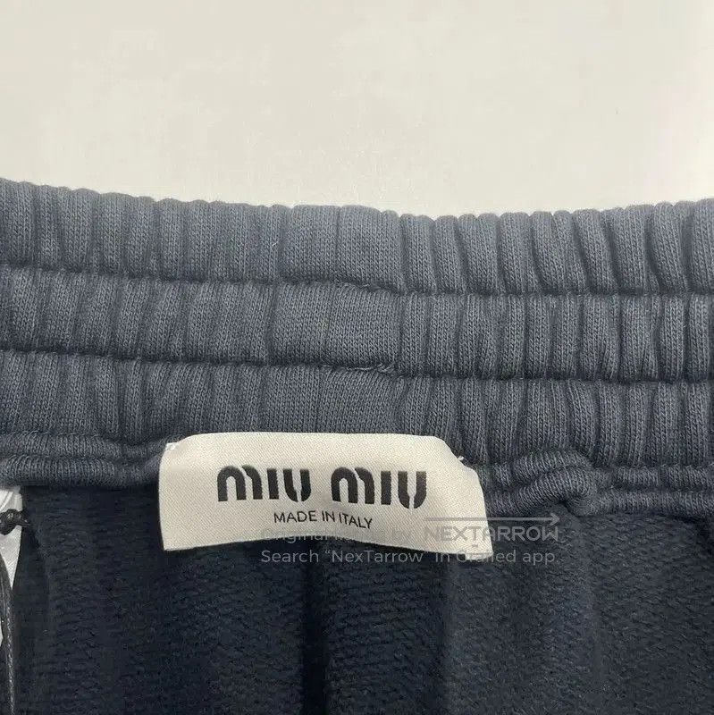 Miu Miu Miu Miu Color Block Cotton Midi Skirt . Size 22" - 4 Thumbnail