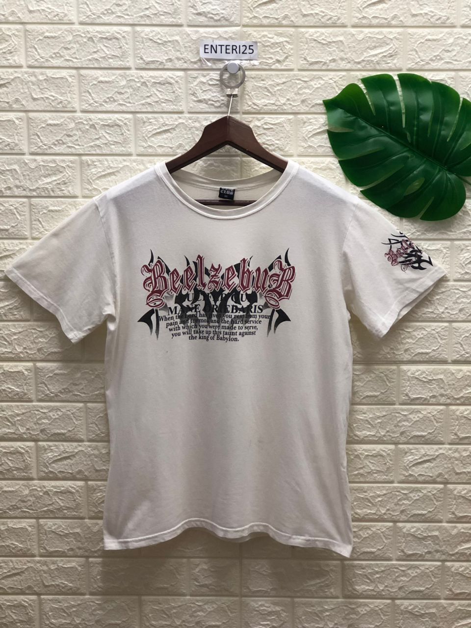Band Tees Beelzebub Black Metal Live Tour Tees Size US L / EU 52-54 / 3 - 3 Thumbnail