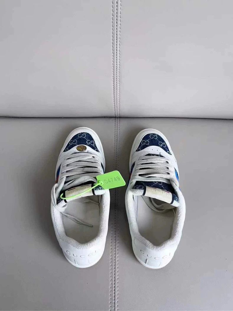 Gucci Gucci Red Blue Sneakers Size 41 Accessories-2506 Size US 8 / EU 41 - 4 Thumbnail