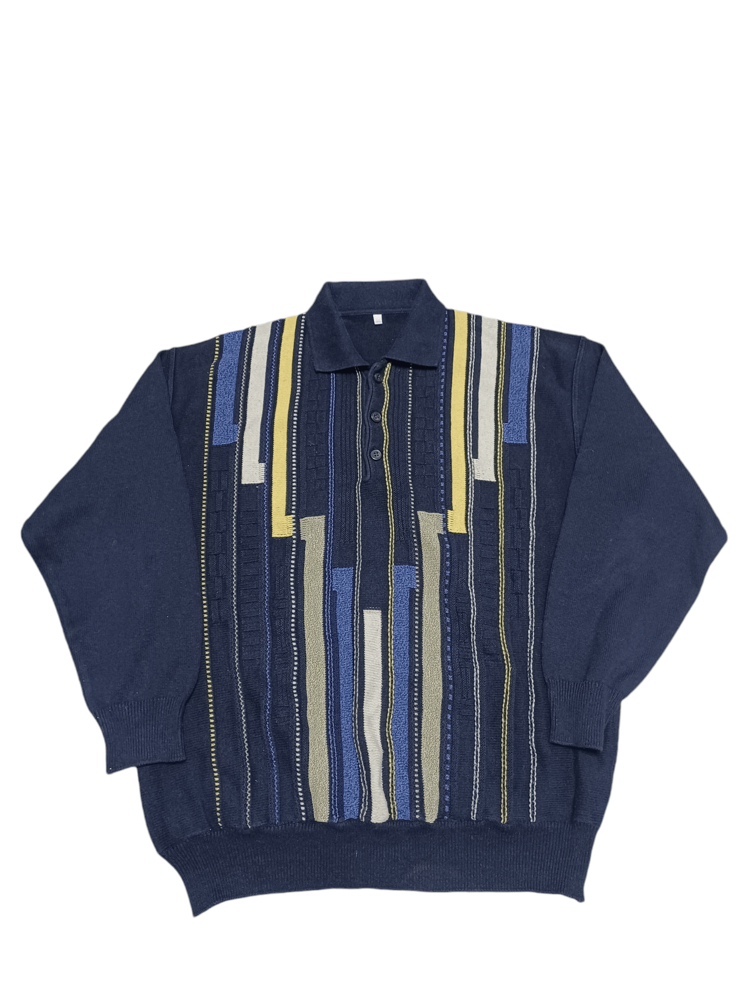 Other VINTAGE 90S MADE IN ITALY COOGI STYLE WOOL SWEATER OLDMONEY Size US XL / EU 56 / 4 - 1 Thumbnail