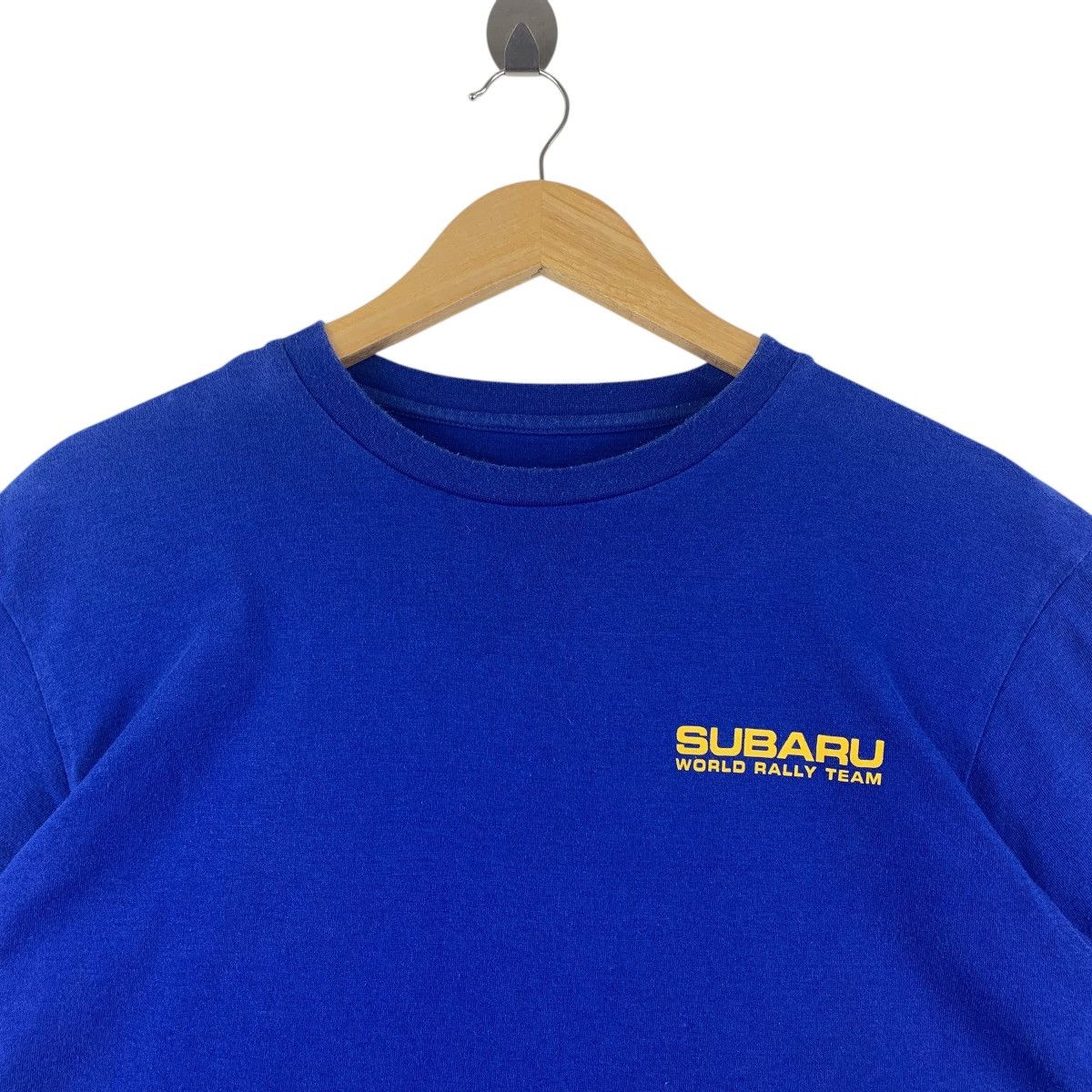 Japanese Brand SUBARU World Rally team back hit printed tee Size US M / EU 48-50 / 2 - 3 Thumbnail