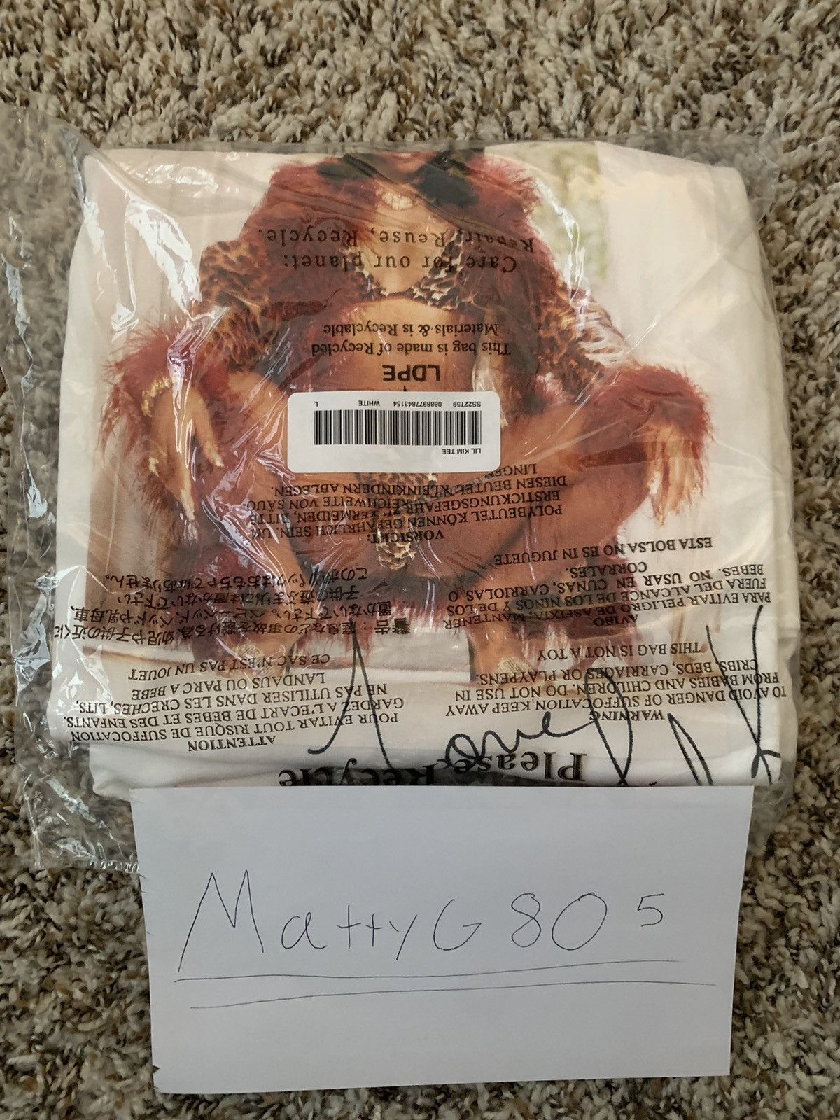 Supreme Lil Kim Tee Size US L / EU 52-54 / 3 - 1 Thumbnail