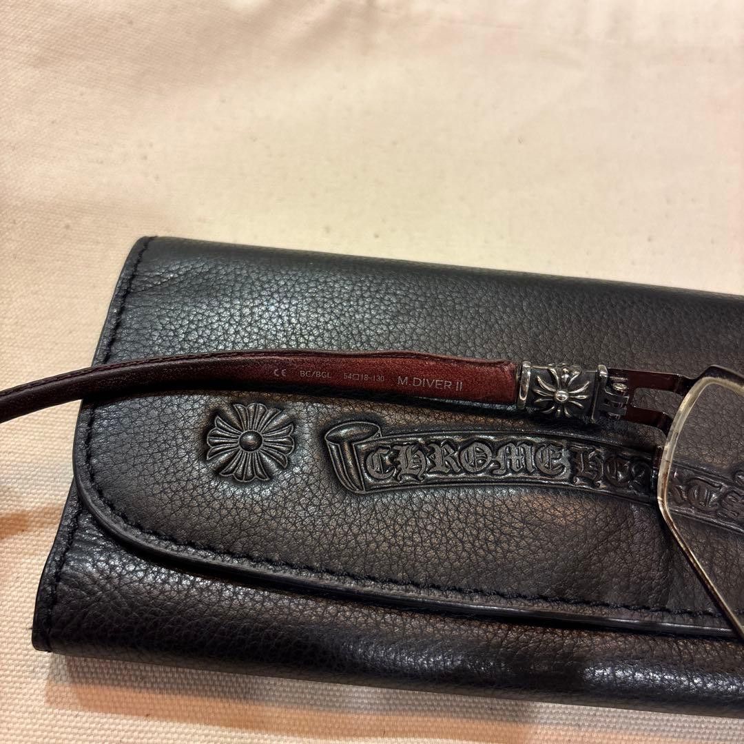 Chrome Hearts CHROME HEARTS M.DIVER II Eyeglasses 54□18-130 Size ONE SIZE - 6 Thumbnail