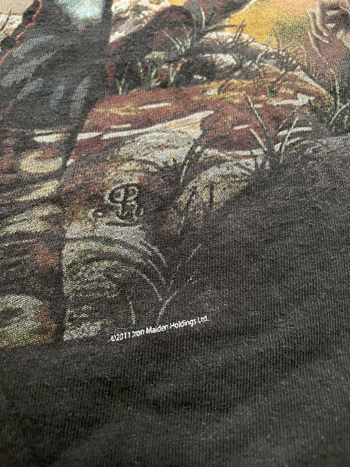 Iron Maiden × Vintage Vintage Iron Maiden T-Shirt 2011 Size US S / EU 44-46 / 1 - 5 Thumbnail