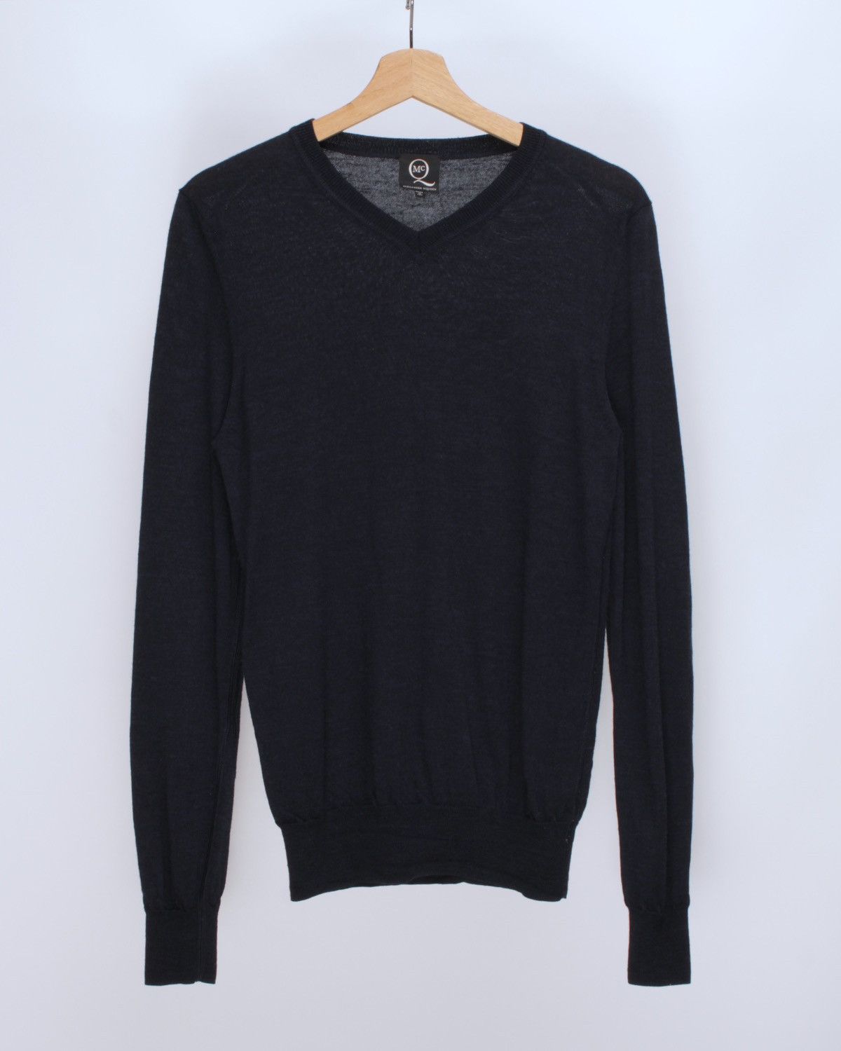 Alexander McQueen × Designer ALEXANDER McQueen 2013 Lightweight Wool Pullover Sweater Size US S / EU 44-46 / 1 - 1 Thumbnail