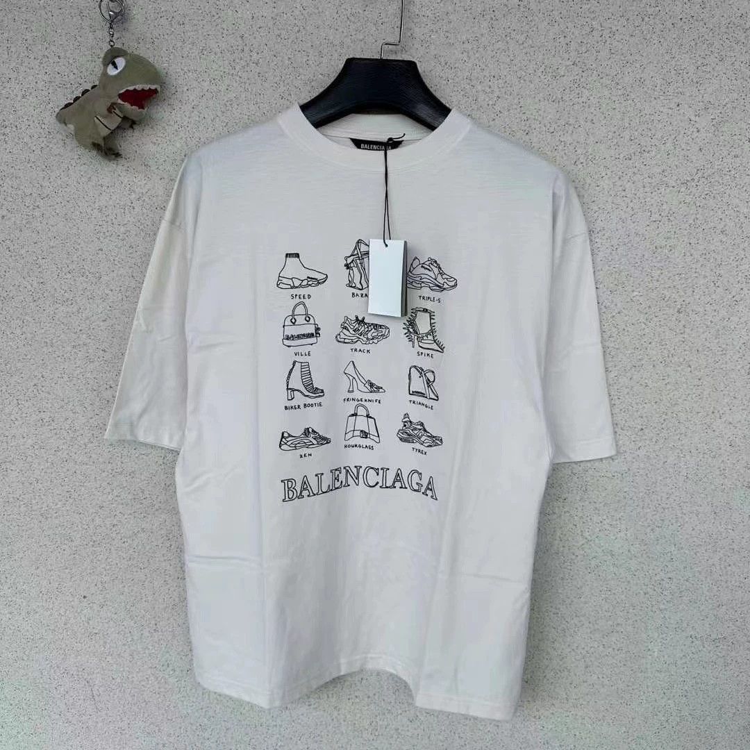 Balenciaga Balenciaga shoe collection short sleeved Size US XS / EU 42 / 0 - 1 Thumbnail