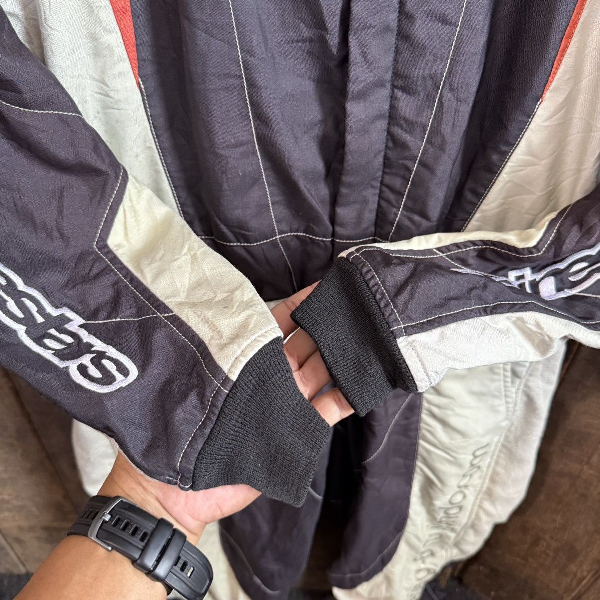 Alpinestars Vintage Alpinestars Kazuya Oshima Racing Suit Size US 34 / EU 50 - 7 Thumbnail