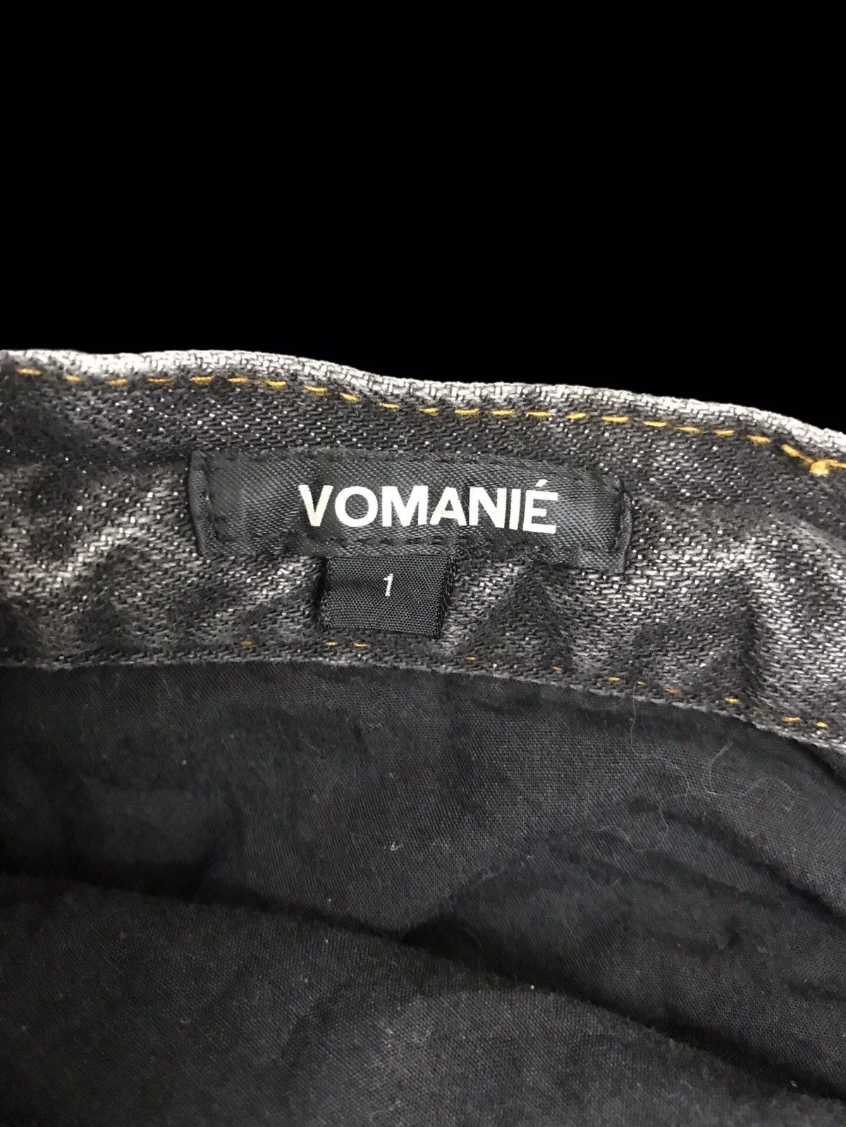 Seditionaries 💥DENIM ART💥VOMANIE INSANE FADES MULTIPOCKETS DENIM F372 Size US 29 - 15 Thumbnail