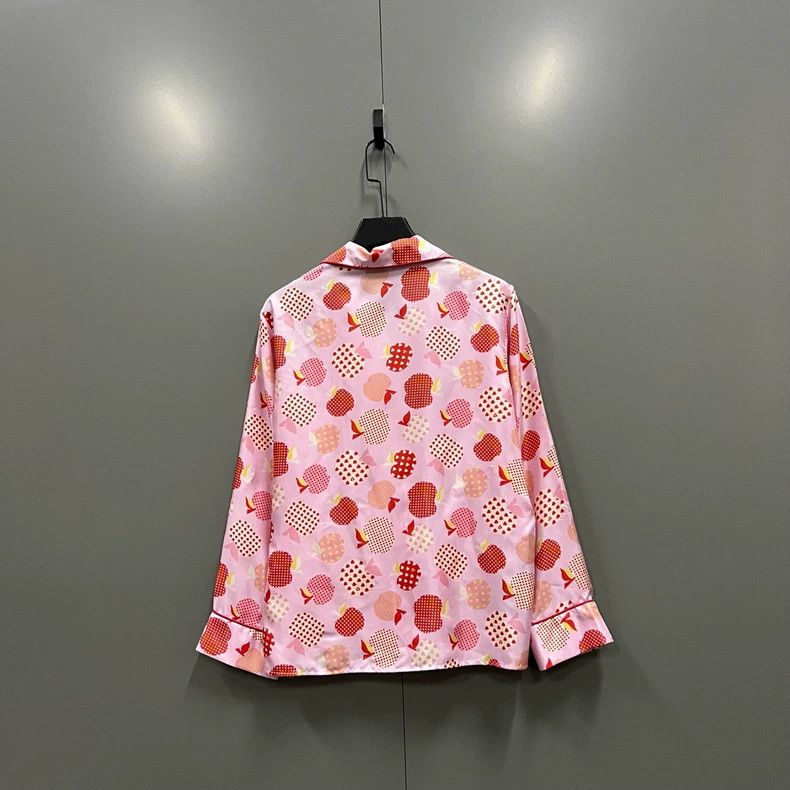 Gucci Gucci Heart-shaped apple full-print shirt 2502-Nextarrow Size US XXS / EU 40 - 5 Thumbnail