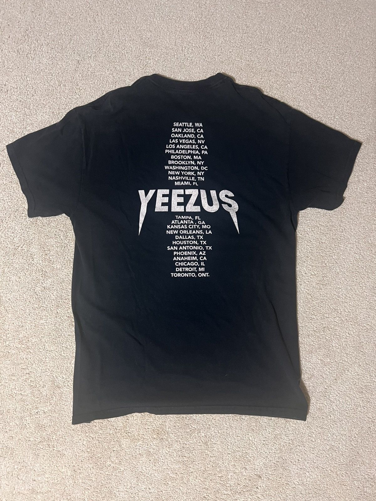 Yeezy M Yeezus Ascending Tour T-Shirt Size US M / EU 48-50 / 2 - 4 Thumbnail