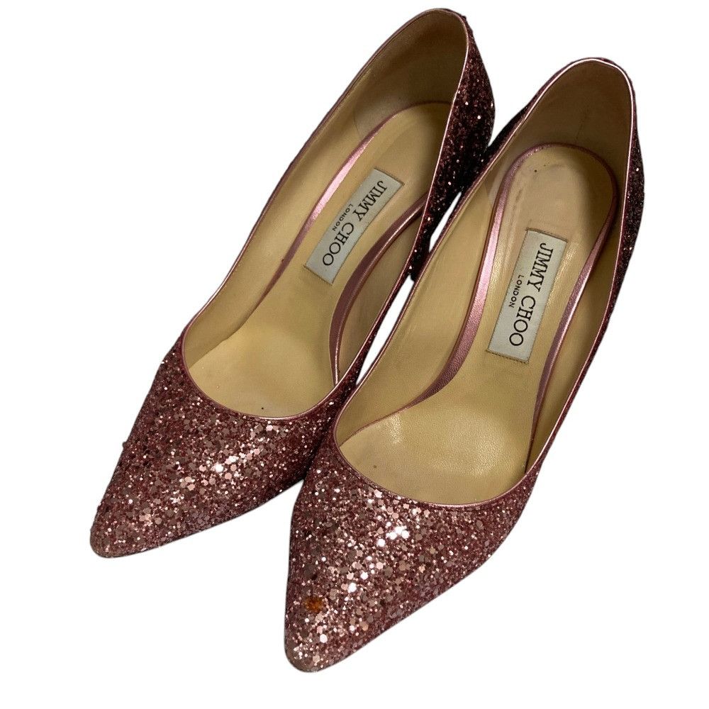 Jimmy Choo Jimmy Choo Jimmy Choo ROMY 85 Glitter Pumps Plastic / Synthetic Shoes ROMY 85 DUTY FREE for USA Size ONE SIZE - 1 Thumbnail