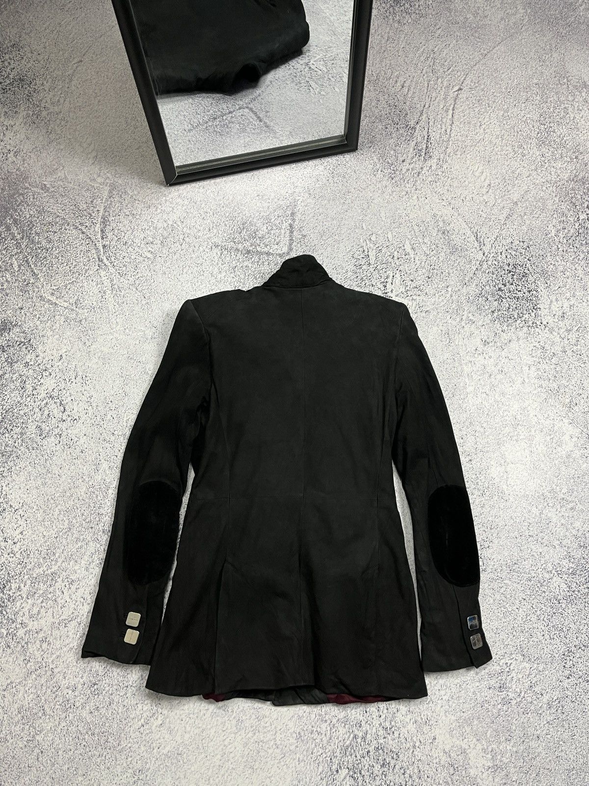 Bottega Veneta Bottega Veneta Women’s Blazer Black Leather Jacket Rare Size M / US 6-8 / IT 42-44 - 22 Thumbnail